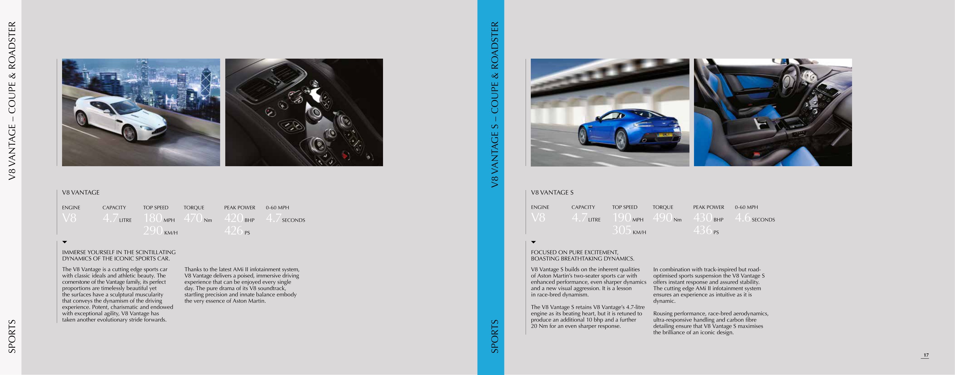 2016 Aston Martin Model Range Brochure Page 13